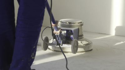 Basement Concrete Polishing